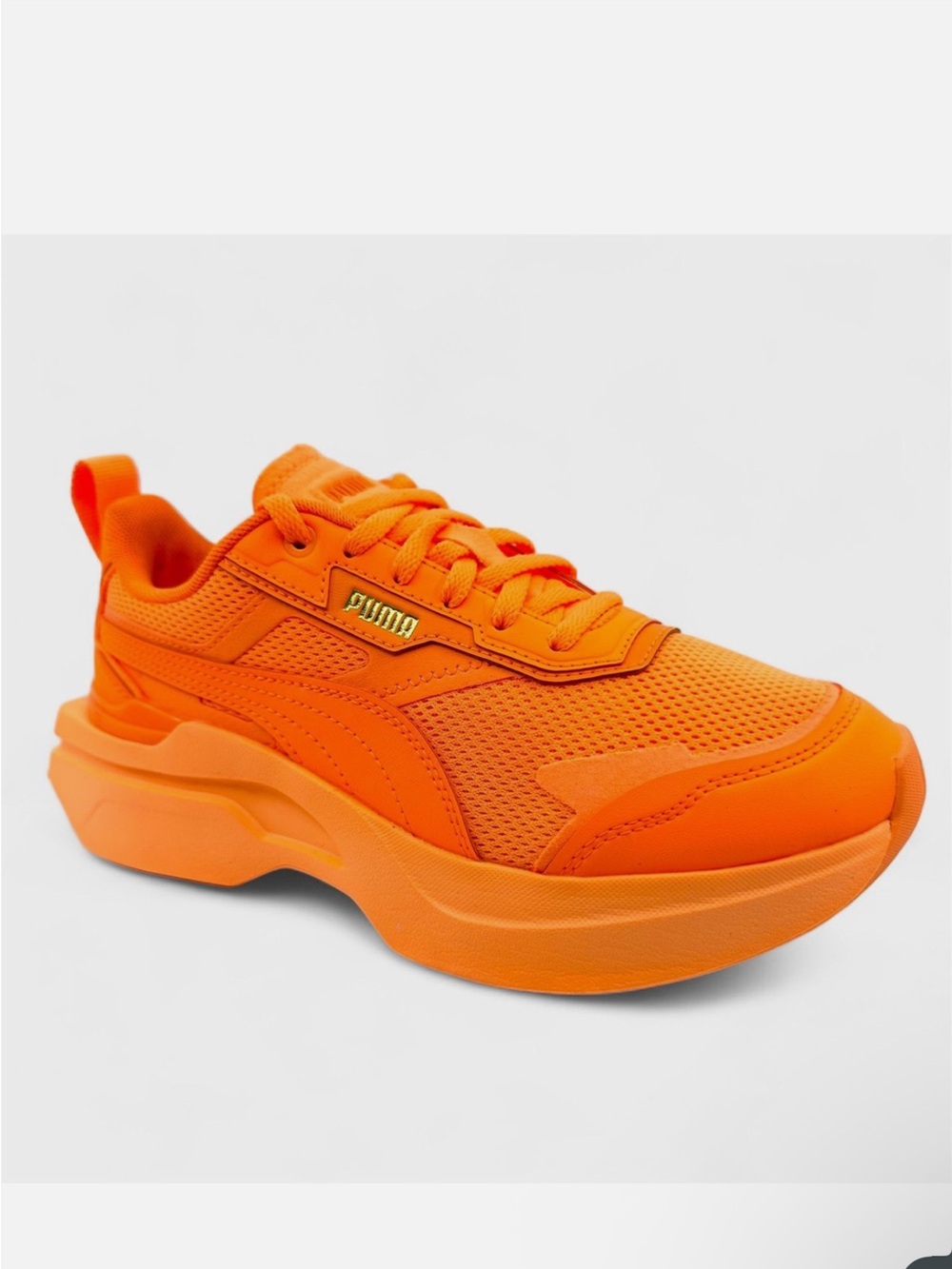 PUMA Kosmo Rider Sorbet Neon Citrus Athlenic Sneakers Size 9,5